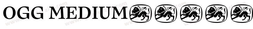 OGG MEDIUM字体转换